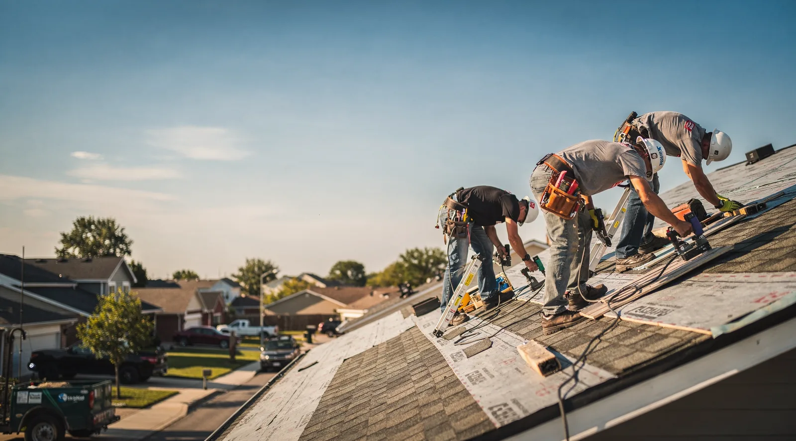 Roof Tarp Installation in Davidsville, PA